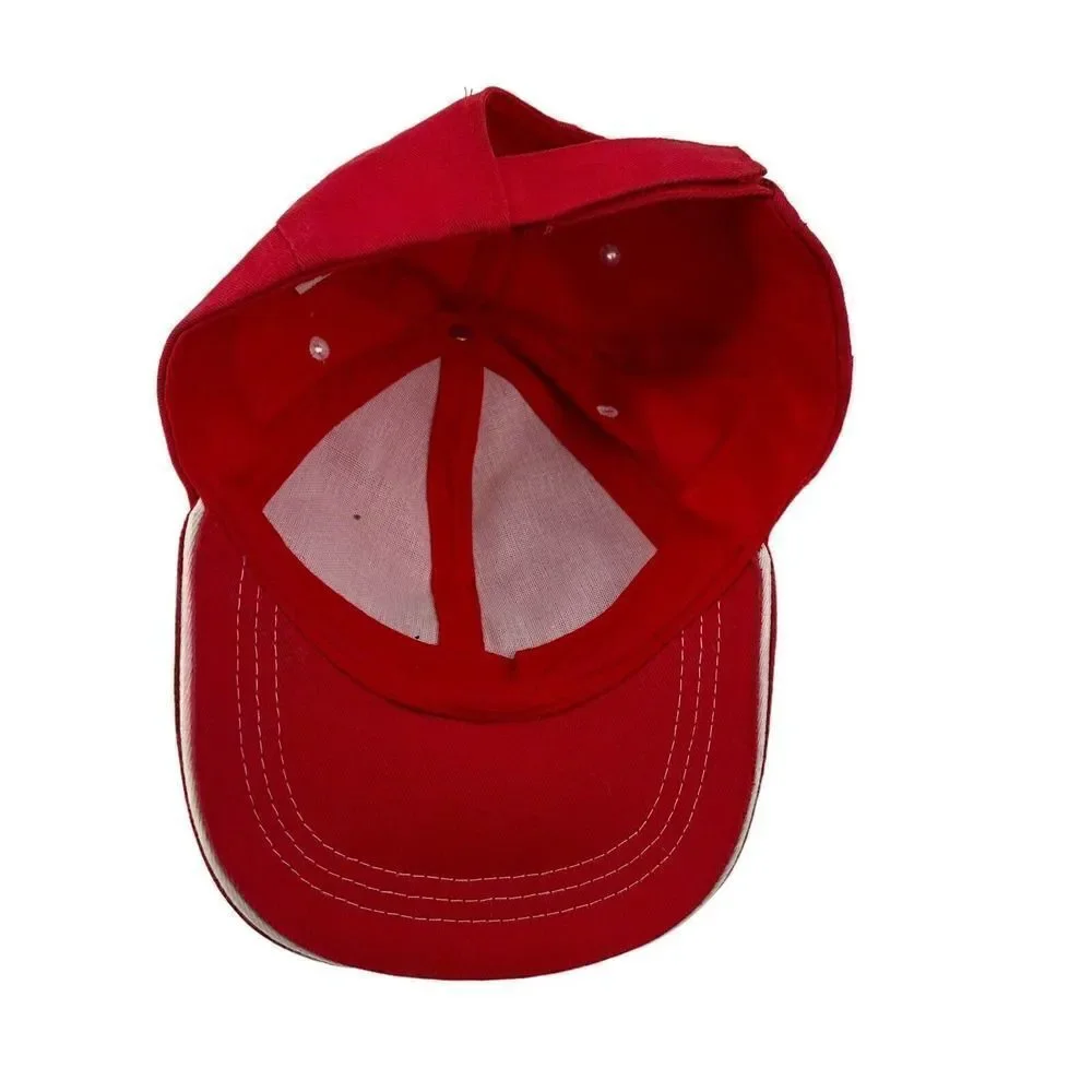 Mickey Mouse Baseball Cap Boys Red 3D Hat Disney Adjustable Childs Souvenir Cap